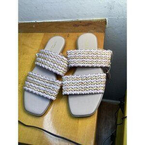 Blokecore gorpcore nostalgia earthy artisanal ILARIA Sandals Womens Size 7.5